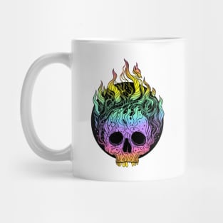 Skull on Fire Mug